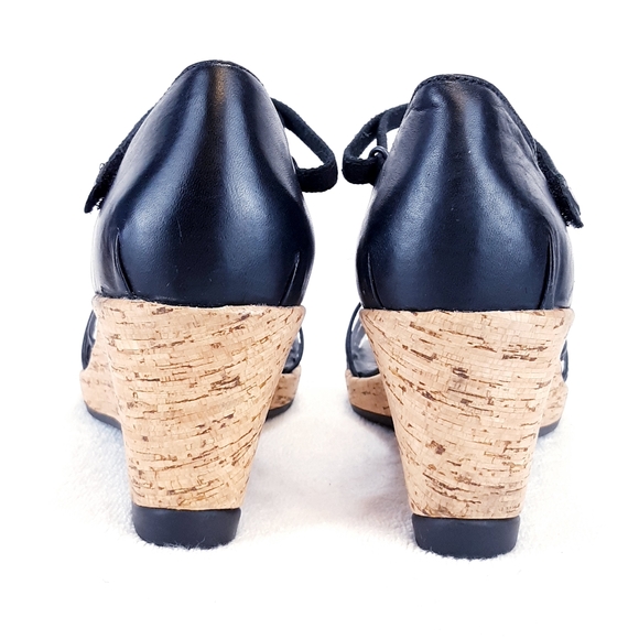 TEVA RIVIERA STRAPPY WEDGE SANDALS - Picture 10 of 16